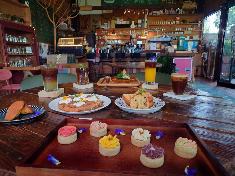 嘉義縣民雄鄉魚罐頭咖啡館吸引日本藝術家奈良美智兩度光臨，咖啡館以獨特的設計風格，迅速在社群上引起討論