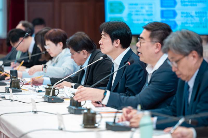 賴清德總統22日上午接見「2025第22屆全國NGOs環境會議」環保團體代表