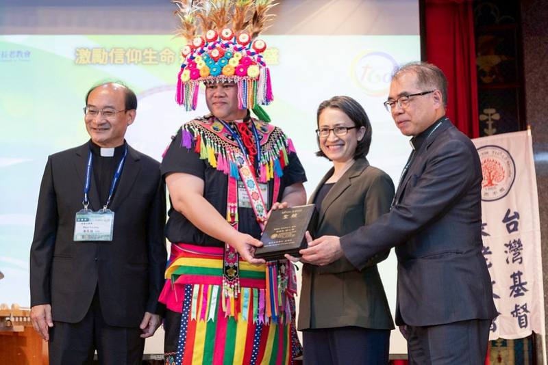 蕭美琴副總統22日下午出席「台灣基督長老教會第70屆總會通常議會」