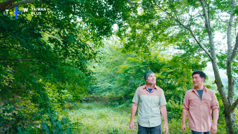 《臺灣植味》是由TaiwanPlus製作的原創生態記實節目，由美籍廚師與植物專家王凱傑（Jason Wang，右）及加拿大學者Trevor Padgett（左）共同主持，帶領觀眾探索台灣各地獨特的植物物種