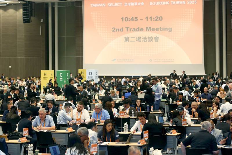 採購洽談現場情形