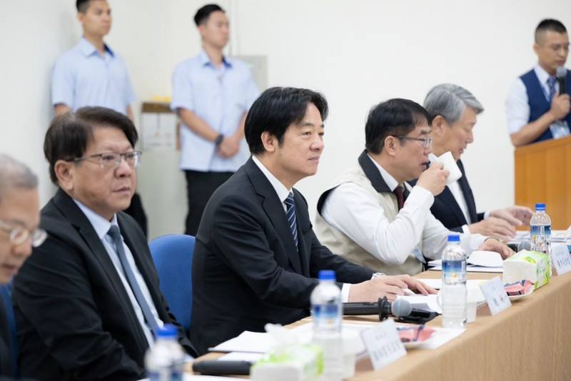 賴清德總統25日上午前往臺南出席「與傳統產業業者座談」