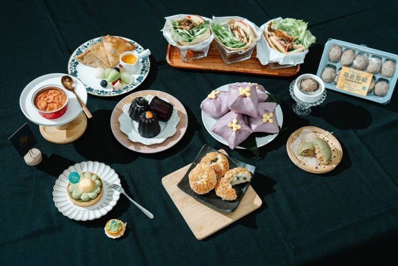 台北市產業發展局25日在公有環南市場辦理「2025台北傳統市場節」記者會，今年活動以「點心運動會」為評比主題，分為東方小食、西式茶點組，將在5月3日、4日公布得主。（台北市產發局提供）