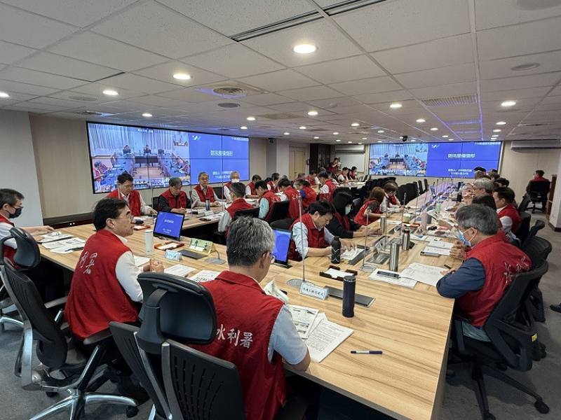 署長召開水利署防汛整備會議全力確保防災萬全