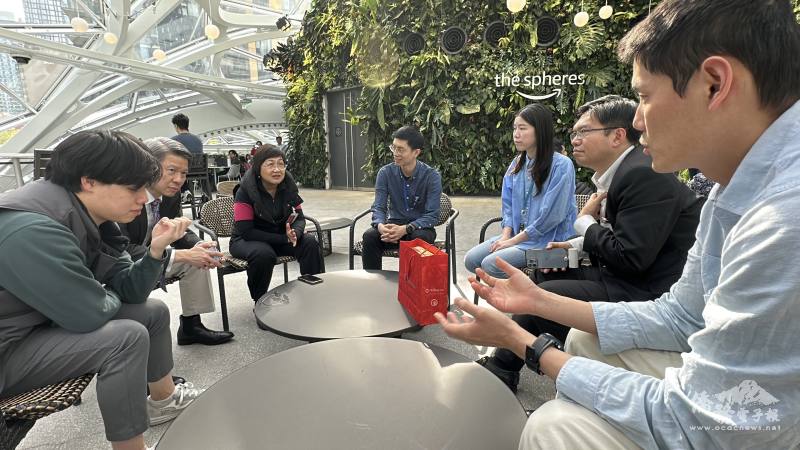 與亞馬遜多位臺灣工程師座談