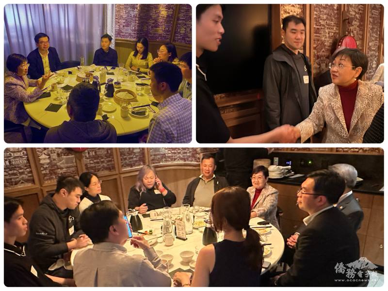 徐佳青與青年們進行交流座談