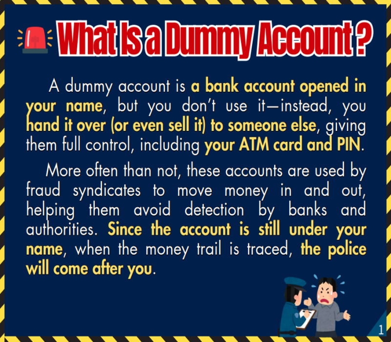 What Is a Dummy Account？