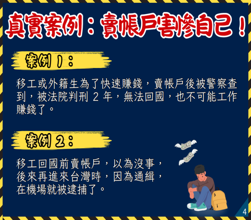 賣帳戶真實案例1、2