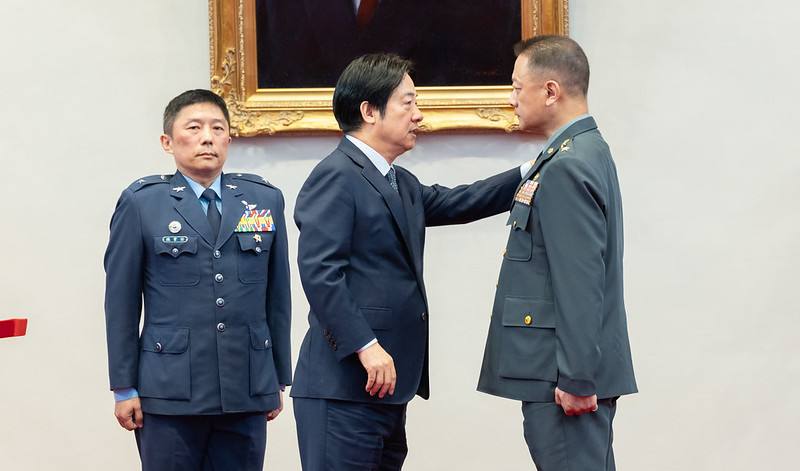 總統主持將官晉任授階典禮　期許落實保衛國防安全核心價值　為國家安全築起堅實防線