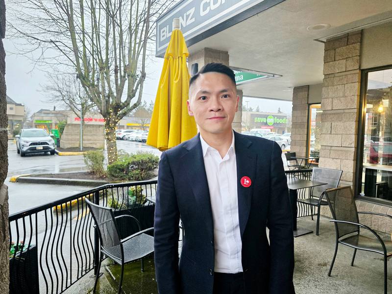 加拿大聯邦大選落幕，自由黨贏得169席勝選，現年39歲的自由黨候選人張瑋麟（圖）成為史上第2位台裔國會議員。（中央社檔案照片）