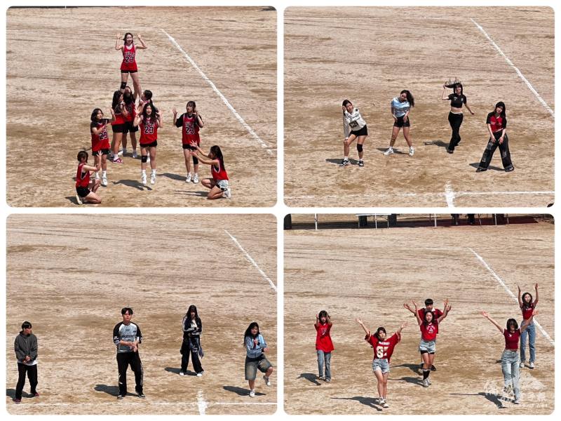 漢中學生活力四射的才藝舞蹈表演