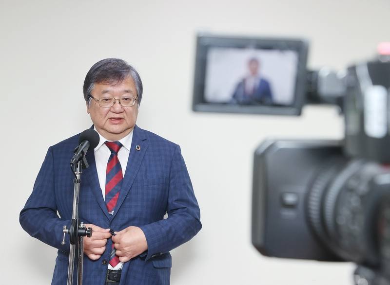 Minister of Health and Welfare Chiu Tai-yuan. CNA photo May 1, 2025