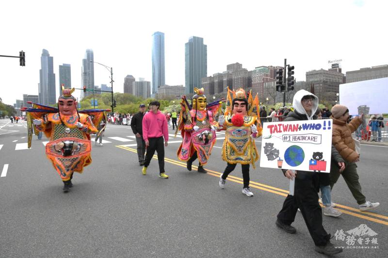 電音三太子成功吸引人們眼光