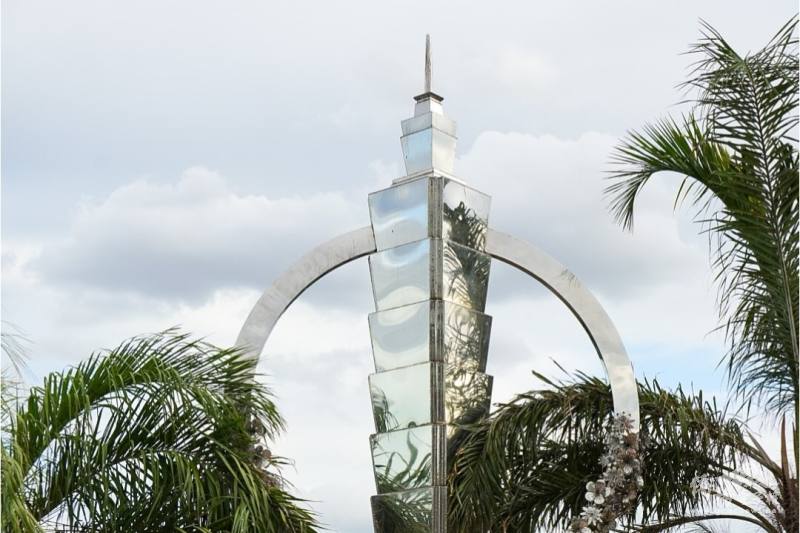 亞松森市中心的迷你版臺北101