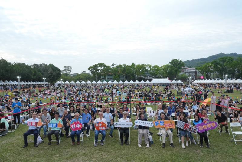 國發會5月3日在中興新村啟動首場聚客計畫，舉辦「中興新村野起來—野餐、MUSIC、創生市集」活動