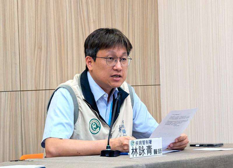 國內上週增3例本土百日咳，衛生福利部疾病管制署防疫醫師林詠青（圖）6日說明，為北部、南部各1例2個月大男嬰及東部女嬰。其中東部女嬰3度就醫且住院2次，一度收治加護病房