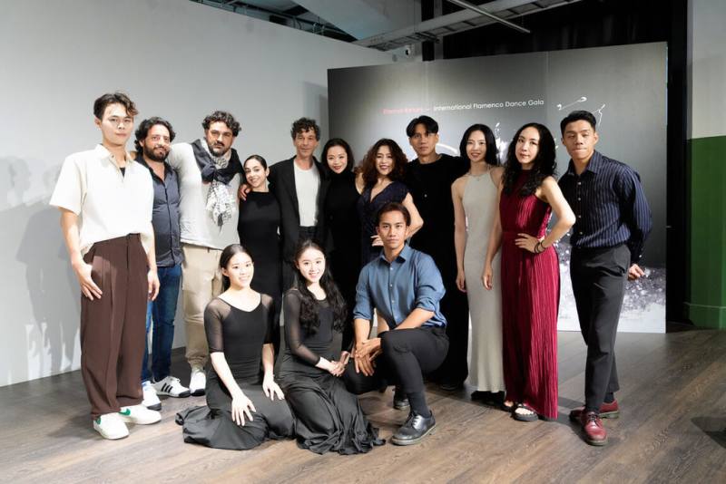 精靈幻舞舞團將推出「永恆回歸－2025西班牙佛朗明哥舞蹈國際盛典」，邀請台灣與西班牙國家舞團舞者及音樂家一同展現佛朗明哥的舞蹈與音樂精華，7、8日在台北南海劇場演出。（精靈幻舞舞團提供）