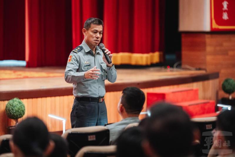 國防部總督察長章中將7日主持114年軍風紀專案巡迴宣教