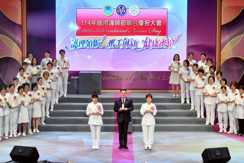 2025年5月7日行政院長卓榮泰出席114年國際護師節慶祝大會