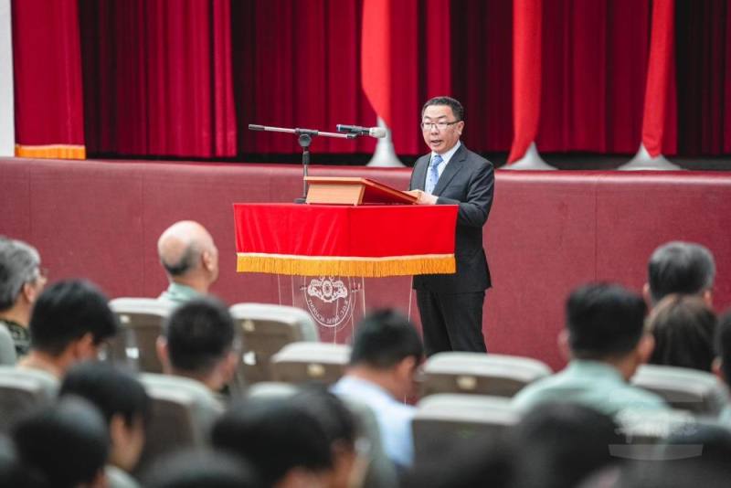 林明昕政委於會中致詞