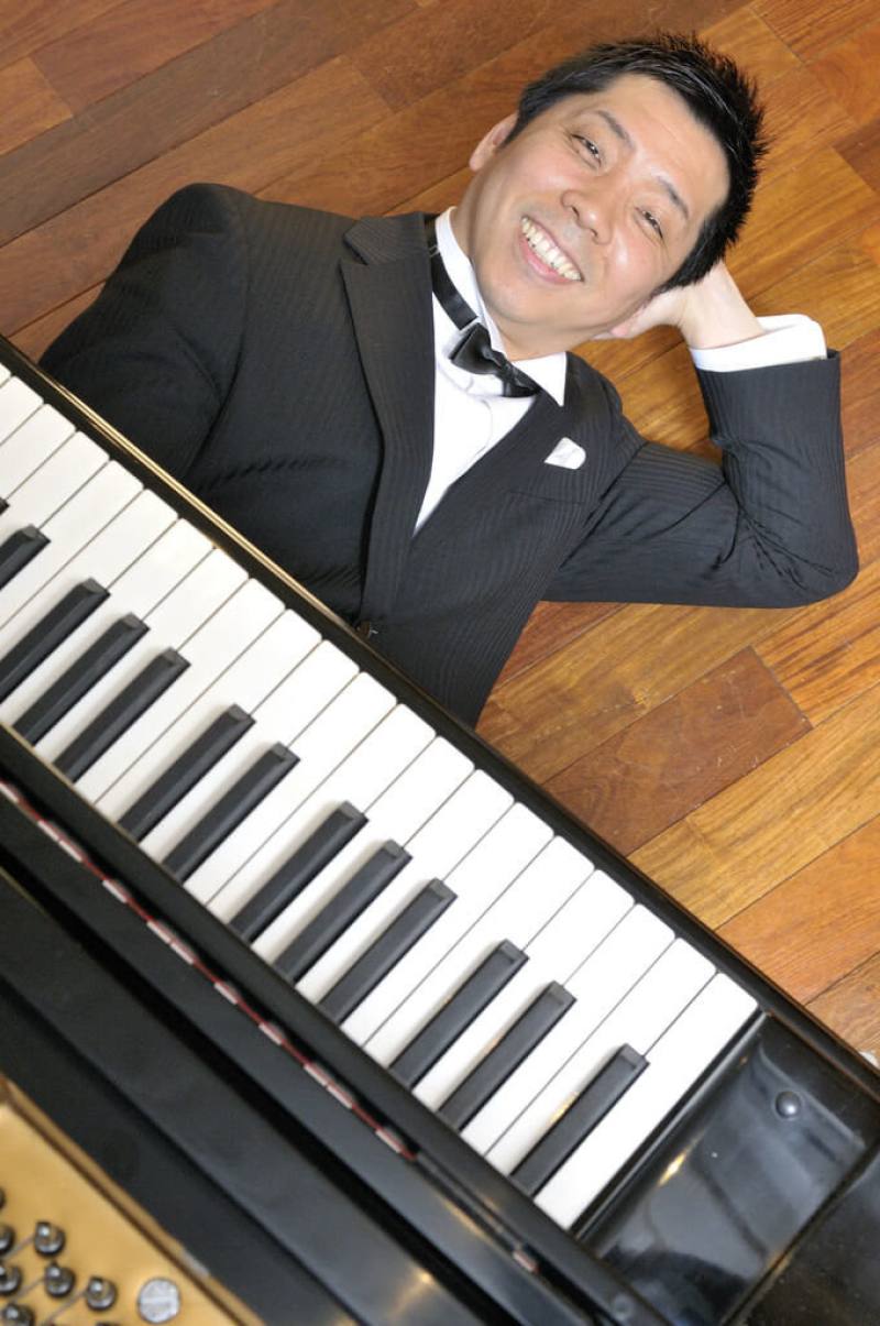 小提琴名家吉爾．夏漢（Gil Shaham）6月將來台舉行音樂會，攜手30年鋼琴夥伴江口玲（Akira Eguchi）（圖）同台演出。（牛耳提供）