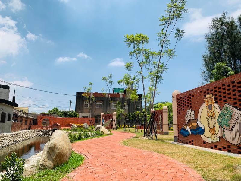 以立體故事形式呈現的水林鄉蕃薯寮媽園區，獲優良農建獎肯定