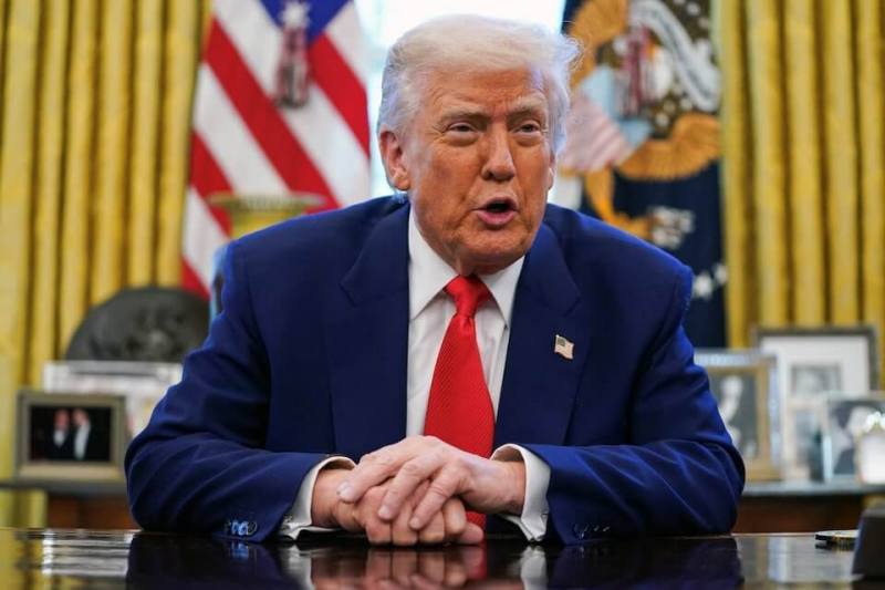 美國總統川普。（路透社）