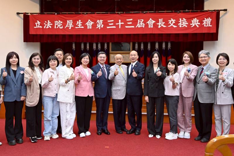 卓揆盼行政、立法通力合作 實現「健康臺灣」最高理念