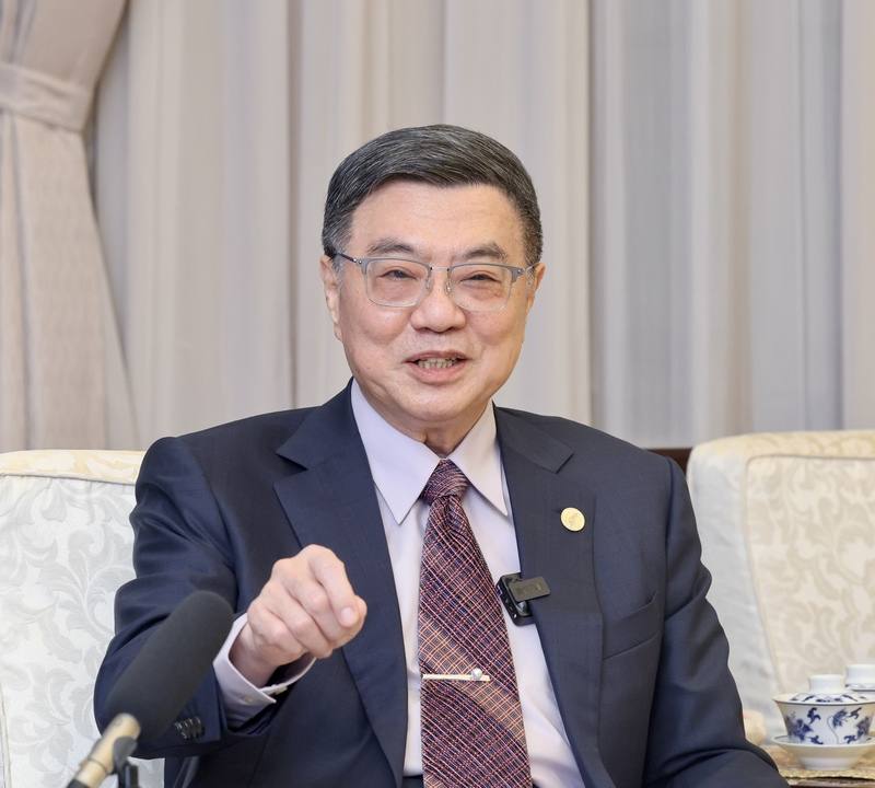 行政院長卓榮泰接受中央社專訪