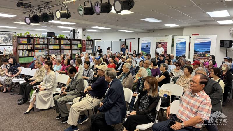 橙縣臺僑仔細聆聽預防中風及失智的健康生活習慣