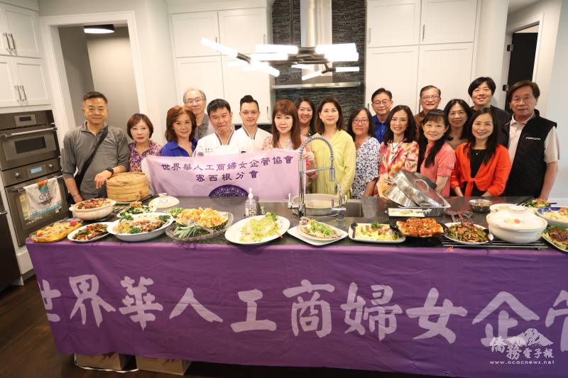 世華密西根分會於5月10日舉辦「臺灣美食國際巡迴講座」示範教學