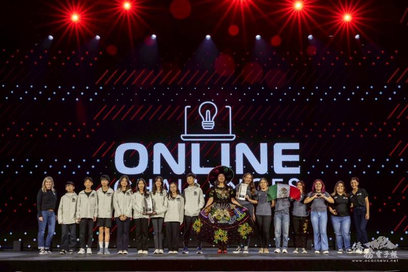 臺灣學子比賽現場