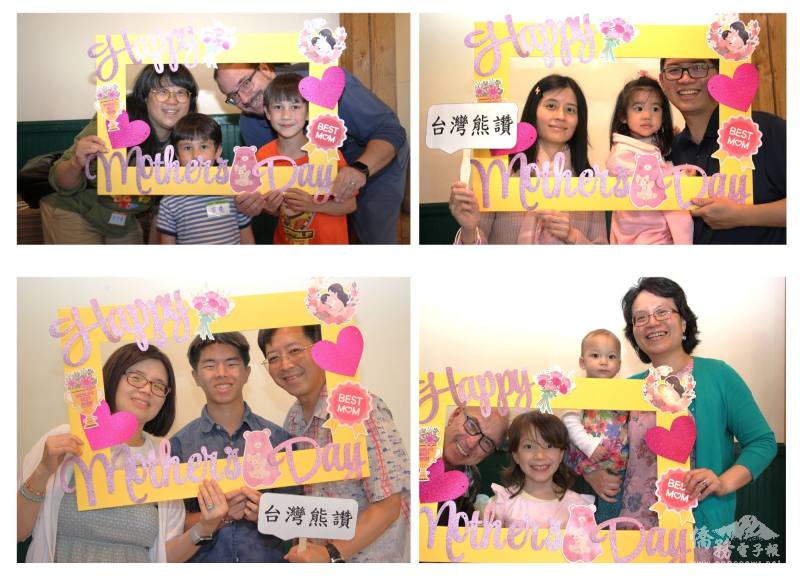 鄉親們歡慶母親節合照