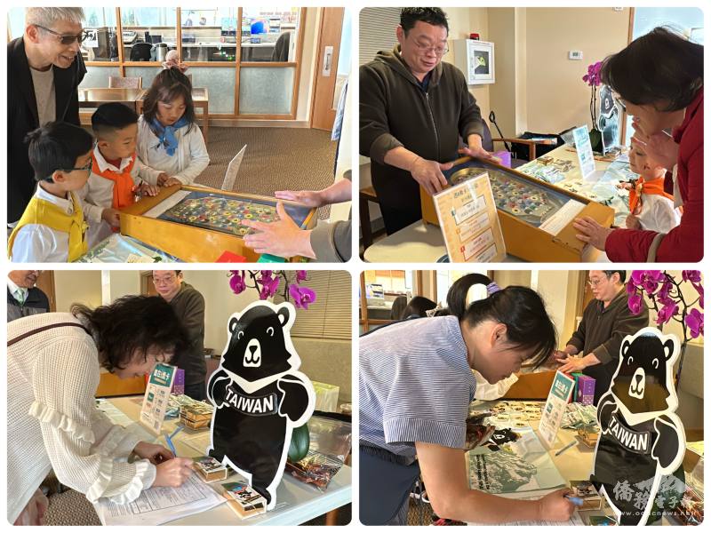 西雅圖文教中心設置「i僑卡推廣專區」攤位