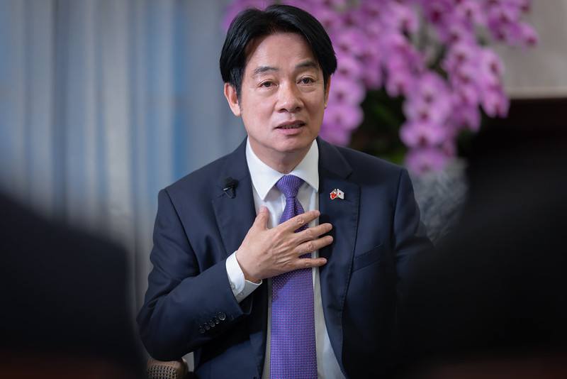 President Lai is interviewed by Japan’s Nikkei, which publishes the interview on May 13.