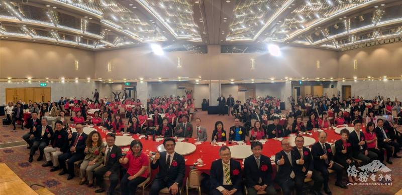 臺灣國際美食創新交流協會日本分會創立大會紀念合影