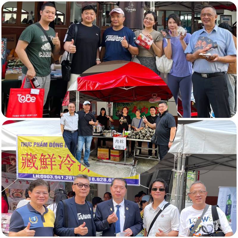 越南當地商家亦熱情響應，提供多樣美食與實用商品