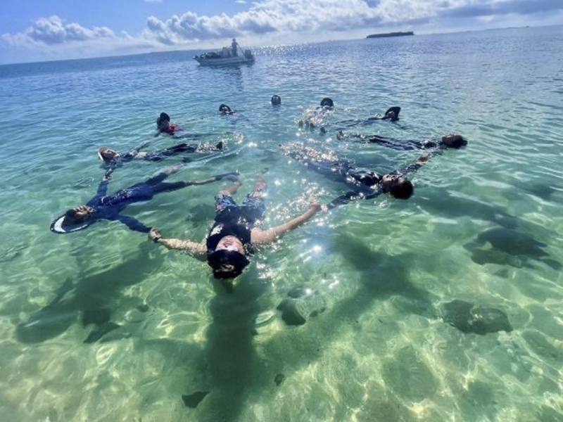 113年青聚點，澎湖縣農嶼海青年創生協會之蹲點實作，浮潛探索澎湖海洋環境與生態
