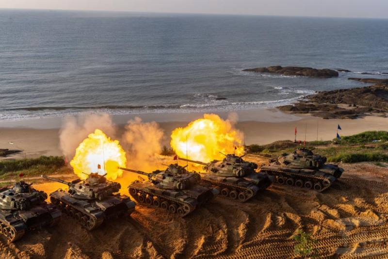 金防部金門守備大隊第2季「太武操演」。（青年日報提供）