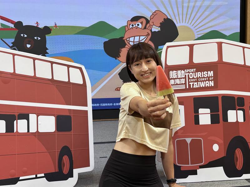 交通部觀光署東部海岸國家風景區管理處15日舉辦記者會，宣告「2025秀姑巒溪泛舟鐵人賽」6月8日登場，並邀請土耳其「單車女孩」舒舒擔任代言人。