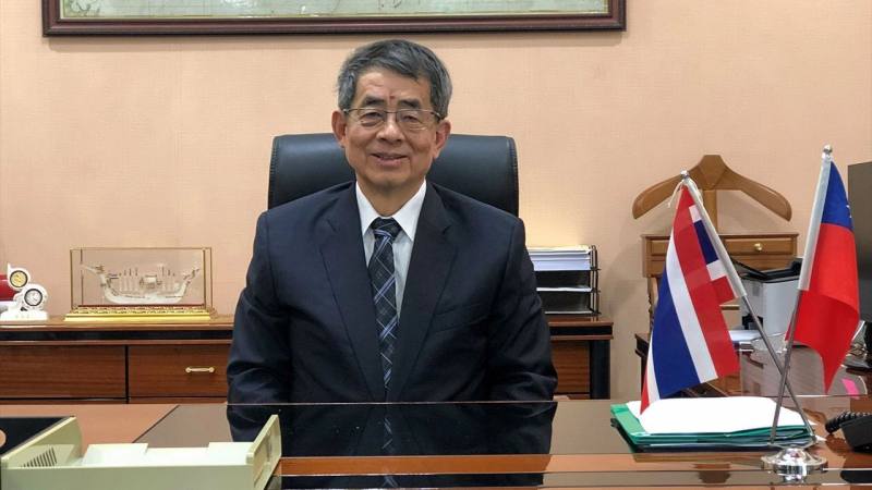 駐泰代表張俊福。 (圖 : 駐泰代表處)
