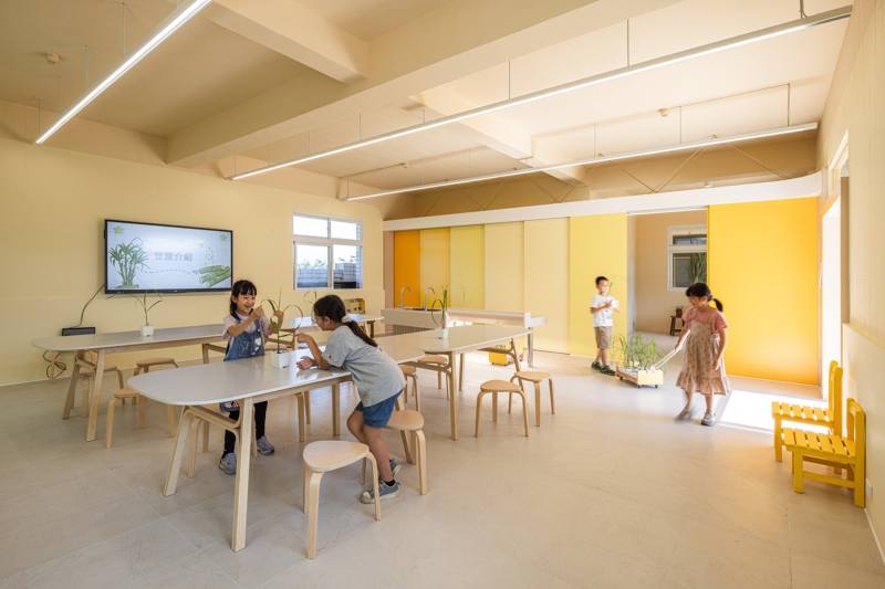 彰化縣二林鎮廣興國民小學學生課程實作情境