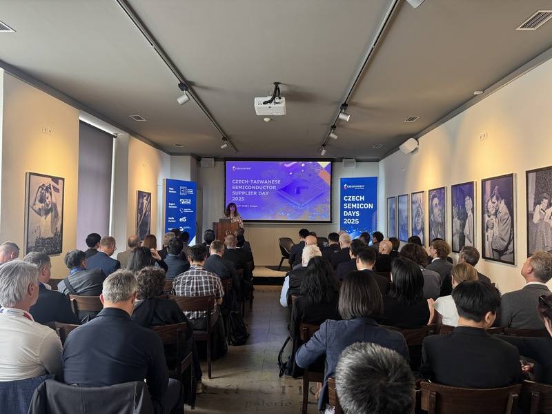 「台捷半導體供應商日」14日在捷克布拉格登場，吸引多家台灣廠商參與，凸顯台商對布局歐洲市場的興趣。