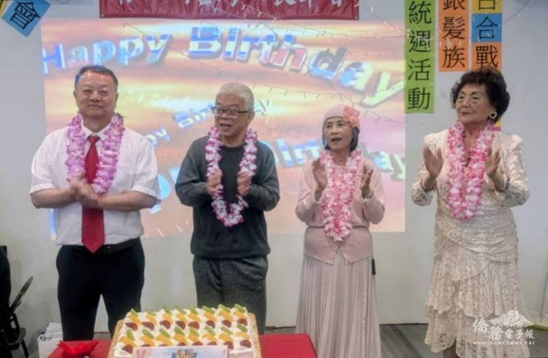 洛杉磯南加州臺灣人長輩會為五月份壽星慶生