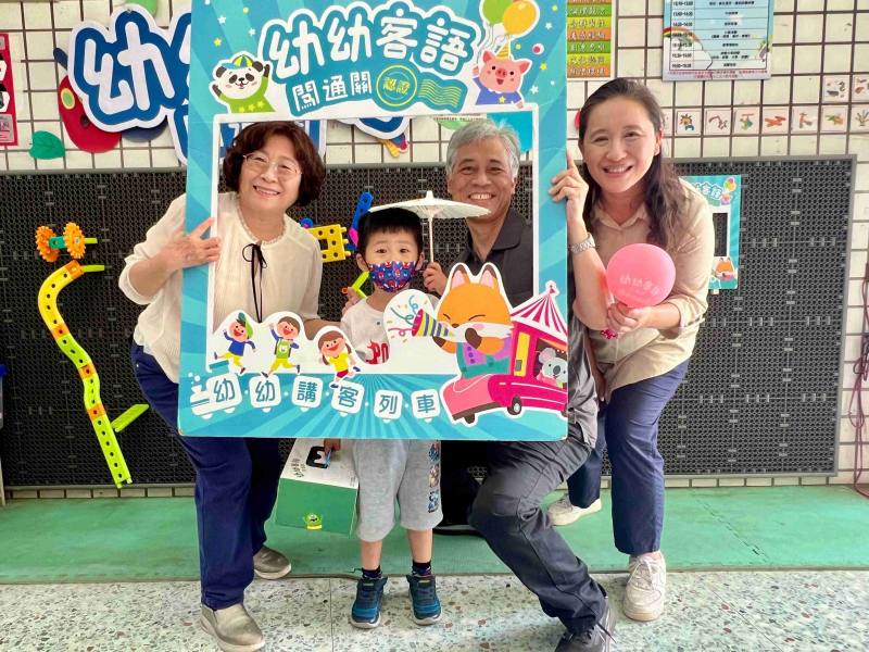 超過70位細人仔參與今台中場幼幼客語闖通關