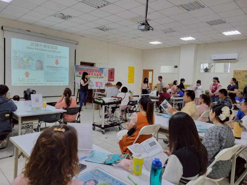 移民署南區事務大隊雲林縣服務站法令宣導