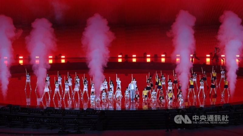 The 2025 World Masters Games opens Saturday at the Taipei Dome with a ceremony featuring a series of dance and singing performances. CNA photo May 17, 2025