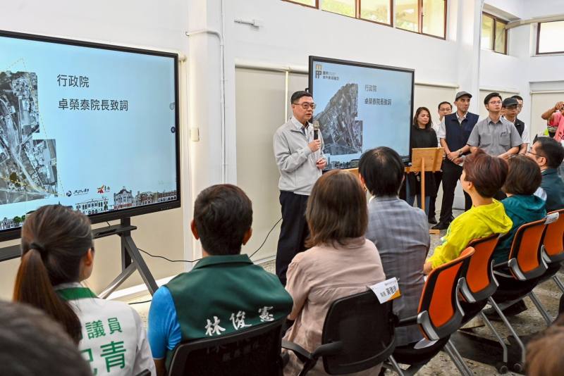 卓揆：中央挹注經費打造優質影視從業環境 促進臺灣影視產業發展