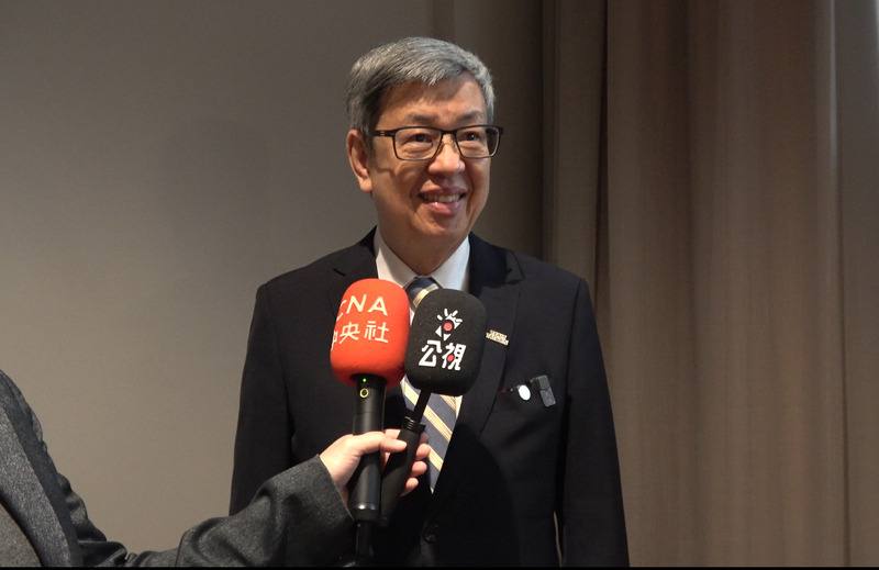 前副總統陳建仁代表台灣前來梵蒂岡參加教宗良十四世就職典禮，他17日晚間接受中央社等媒體訪問時表示，希望教宗有朝一日能到台灣訪問