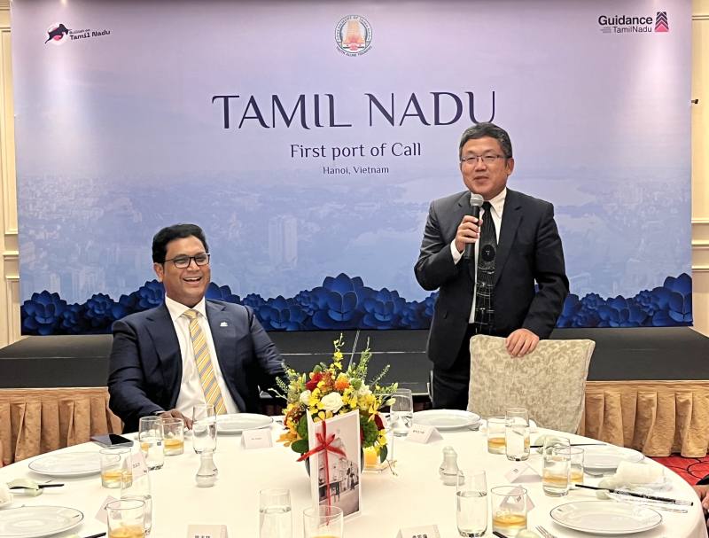 駐越南代表處大使劉世忠致詞